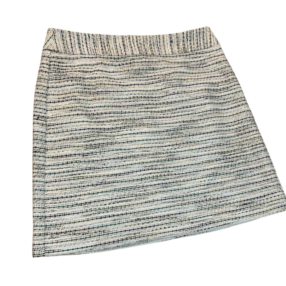Loft Outlet Brand Multi Color Tweed Mini/Pencil Skirt Size 6